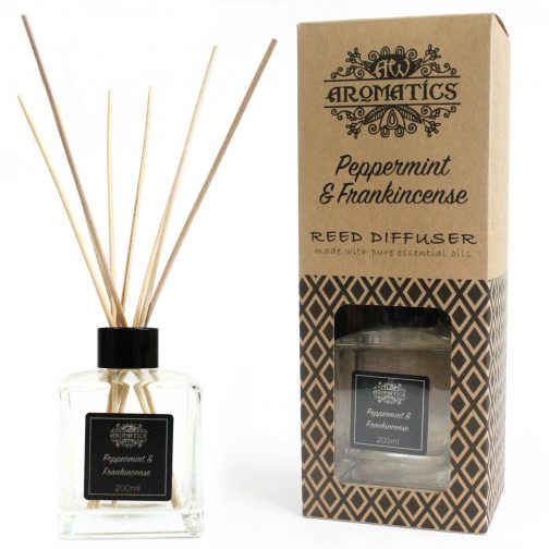 200 ml Peppermint & Frankincense Essential Oil Reed Diffuser
