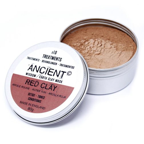 Red Clay Face Mask - 80 g Detox