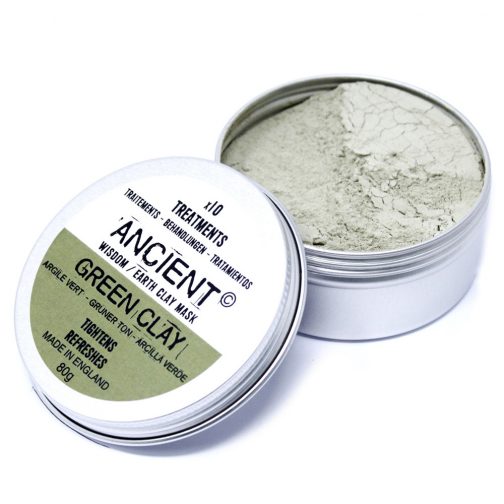 Green Clay Face Mask - 80 g Tightens & Refreshes