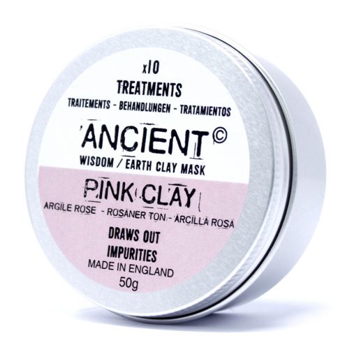 Pink Clay Face Mask - 50 g Draws Out Impurites. - Image 2