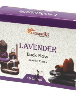 Aromatica Backflow Incense Cones – Lavender