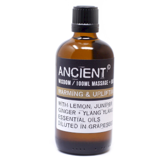 Warming & Uplifting Massage / Bath Oil – 100 ml
