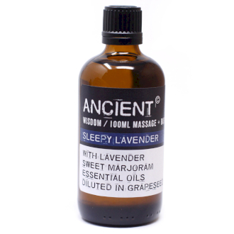 Sleepy Lavender Massage / Bath Oil – 100 ml