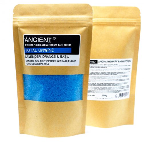 Aromatherapy Bath Salts - 350g  - Total Unwind