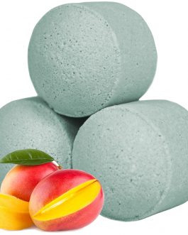 10 Mini Bath Fizzers – Mango