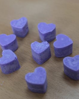 Aroma Wax Melts – Jar of 60 Mini Hearts – Lavender & Rosemary.