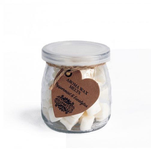 Aroma Wax Melts 60 Mini Hearts - Peppermint & Eucalyptus. - Image 4