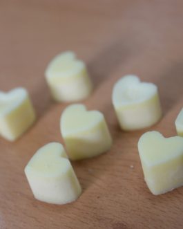 Aroma Wax Melts – 60 mini hearts – Nutmeg & Lemon