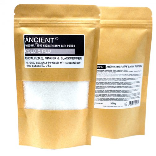Aromatherapy Bath Salts - 350g Colds & Flu
