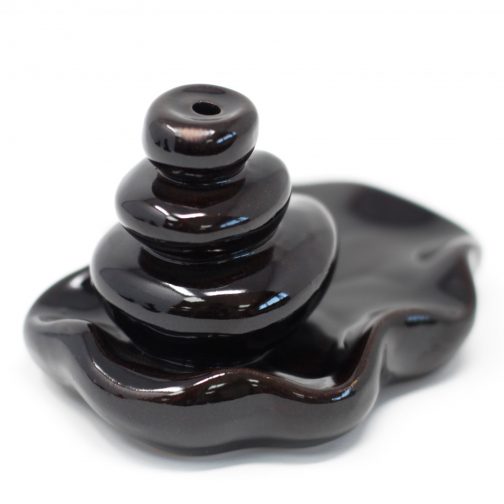 Backflow Incense Burner - Large Pebbles - Image 2
