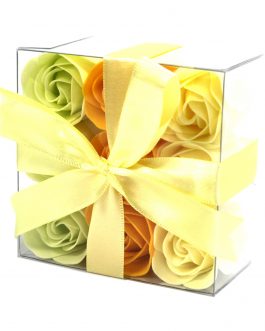 9 Soap Roses – Spring Yellow