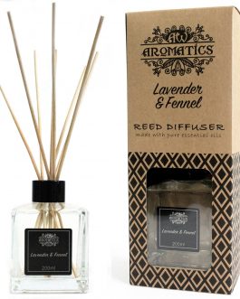 200 ml Lavender & Fennel Essential Oil Reed Diffuser
