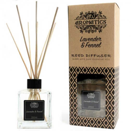 200 ml Lavender & Fennel Essential Oil Reed Diffuser
