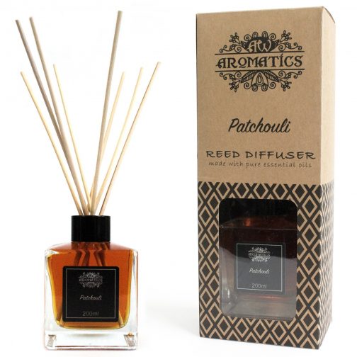 200 ml Patchouli Essential Oil Reed Diffuser