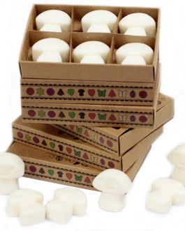 Box of 6 Large Soy Wax Melts – White Musk