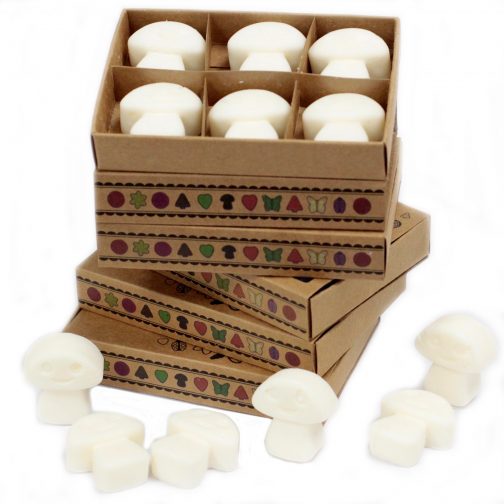 Box of 6 Large Soy Wax Melts - White Musk