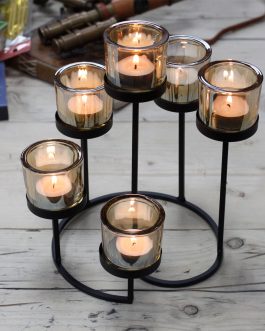 Iron Votive Candle Holder