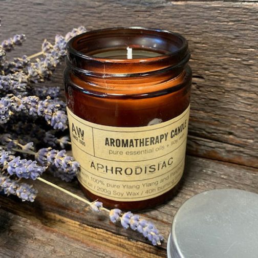 Aromatherapy Candle - 100% Ylang Ylang & Patchouli Essential Oil