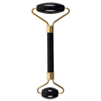 Black Obsidian Gemstone Double ended Face Roller
