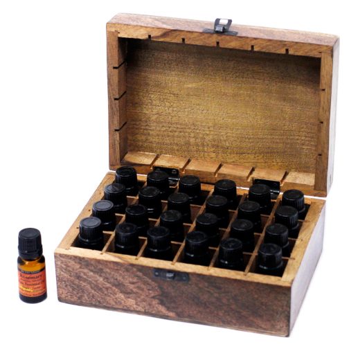 Aromatherapy Essential Oils Box - Holds 24 (10 ml bottles) - Image 2