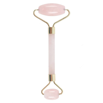 Rose Quartz Gemstone Double ended Face Roller