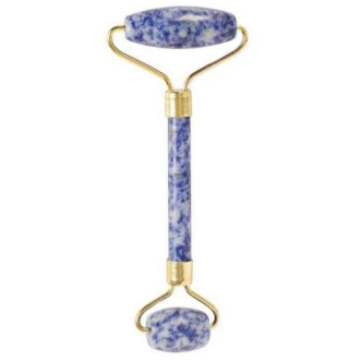Sodalite Gemstone Double ended Face Roller