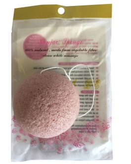 Konjac 100 % Natural Sponge – Rose