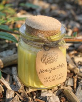Soy Wax Candle Jars x 2 – Honeysuckle