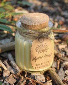 Soy Wax Candle Jars x 2 – Musk