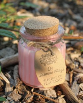 Soy Wax Candle Jars x 2 – Jasmine