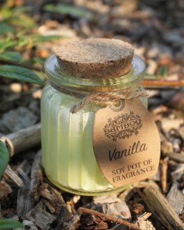 Soy Wax Candle Jars x 2 – Vanilla
