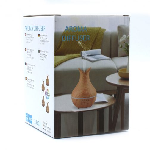 Aroma Atomiser - USB, Colour change & Timer - Funnel - Image 3
