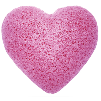Konjac Heart Sponge -100% Natural – Lavender