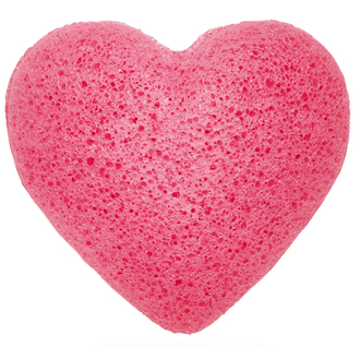 Konjac 100 % Natural Sponge – Rose Heart
