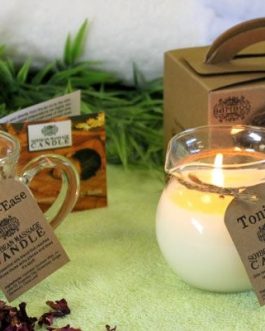 Soybean Massage Candle –  Sensual with essential oils.