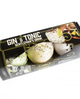 Gift Pack of 3 Gin & Tonic Bath Bombs