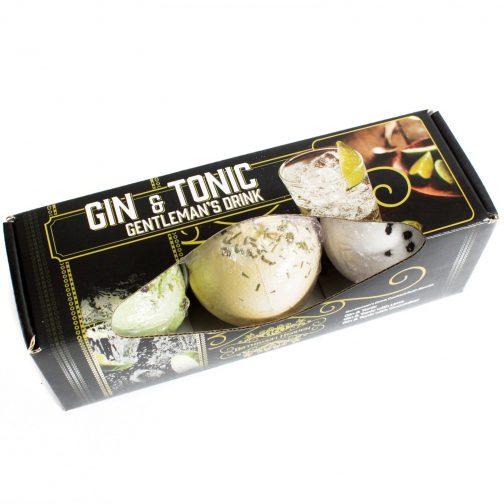 Gift Pack of 3 Gin & Tonic Bath Bombs