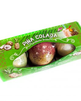 Gift Pack of 3 Pina Colada Bath Bombs