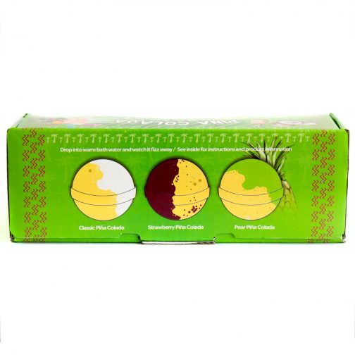 Gift Pack of 3 Pina Colada Bath Bombs - Image 5