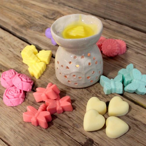 Tealight Burner & Box 6 Wax Melts - Image 9