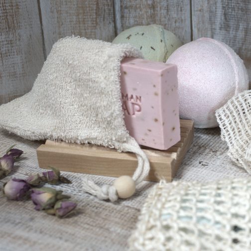 Bamboo Soap Bag 100% Biodegradable