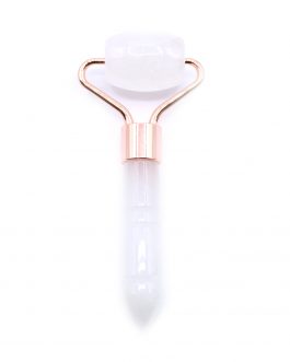 Rock Quartz Gemstone Mini Face Roller 9 cm