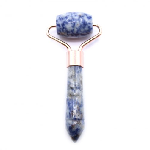 Sodalite Gemstone Mini Face Roller 9 cm