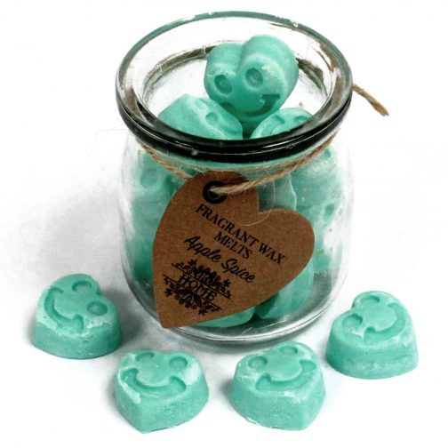 Soy wax melts in jar - Apple Spice