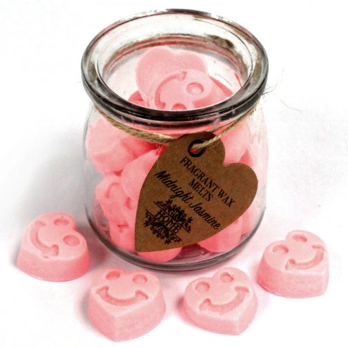 Soy wax melts in jar - Midnight Jasmine
