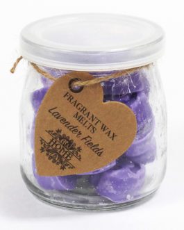 Soy wax melts in jar – Lavender fields