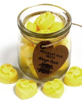 Soy wax melts in jar – Mango fruits