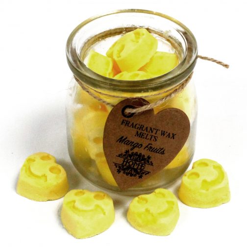Soy wax melts in jar - Mango fruits