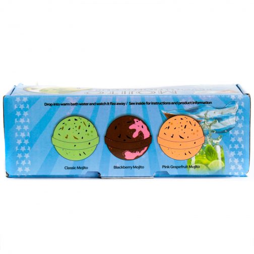 Gift Pack of 3 Mojito Bath Bombs - Image 5