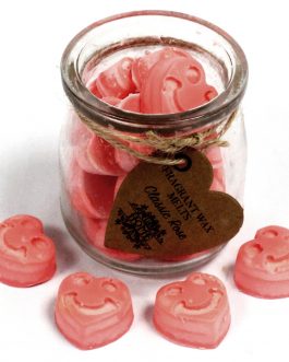 Soy wax melts in jar – Classic Rose